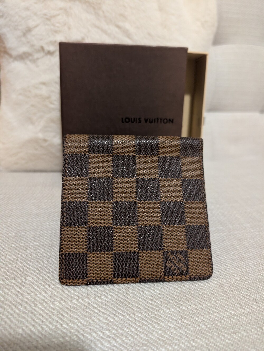 2003 Louis Vuitton Brown Damier Men's Wallet - Picture 8 of 11